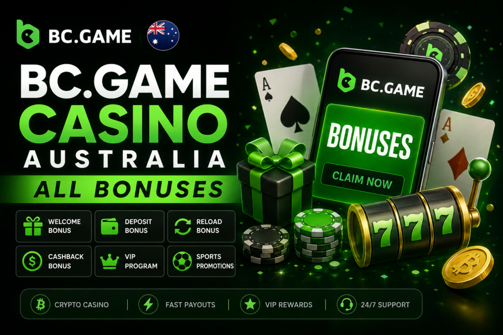 BC.Game Casino Australia: All Bonuses Explained