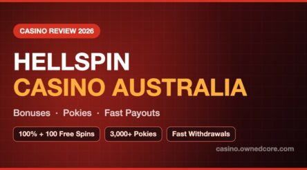 Image for HellSpin Casino Australia Review 2026: Bonuses, Pokies & Fast Payouts